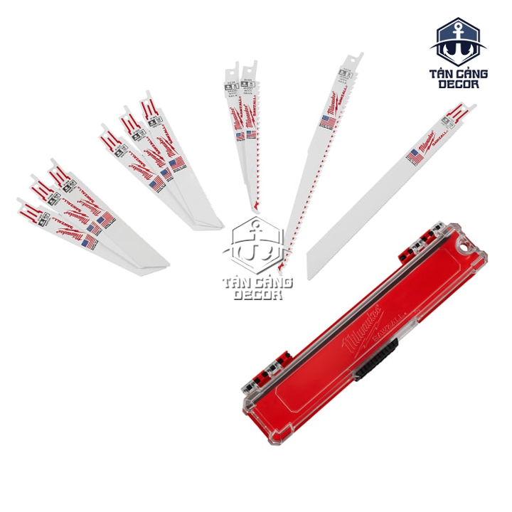Combo 10 Lưỡi Cưa Kiếm Gỗ, Kim Loại Milwaukee 49-22-1110 - Ảnh 3