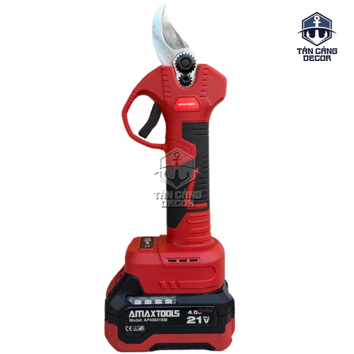Máy Cắt Cành 25 mm Dùng Pin 21V Amaxtools AKCC25A-SM ( Thân Máy ) - Ảnh 4