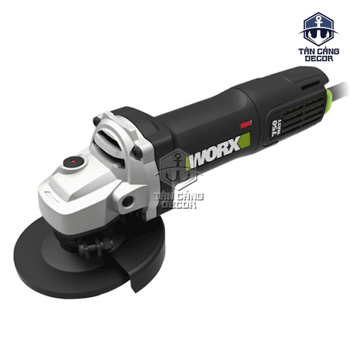 Máy Mài Góc 100 mm Worx WU811 750W ( Công Tắc Hông, Thân Nhỏ ) - Ảnh 3