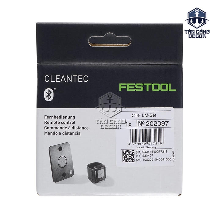 Điều Khiển Từ Xa Bluetooth cho Festool CT 26/36/48 E - Remote control CT-F I/M-Set (202097) - Ảnh 2