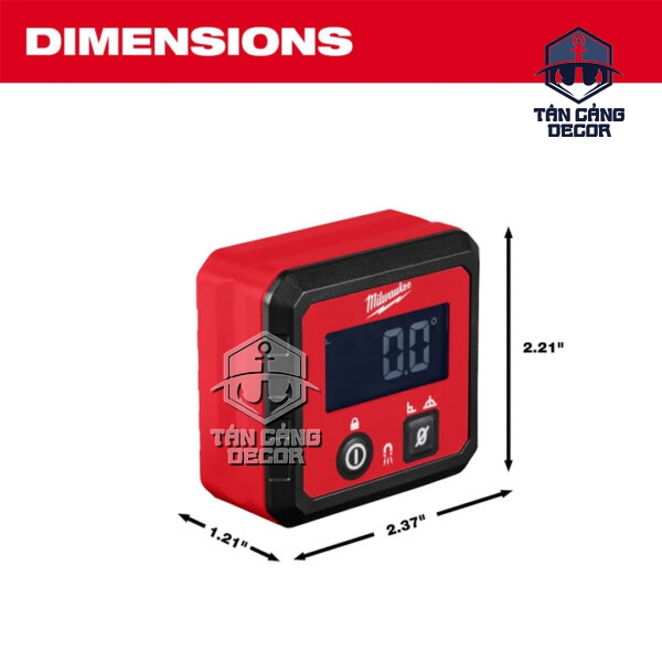 Thước Đo Góc Nghiêng Điện Tử Milwaukee 48-22-5602 - Ảnh 3