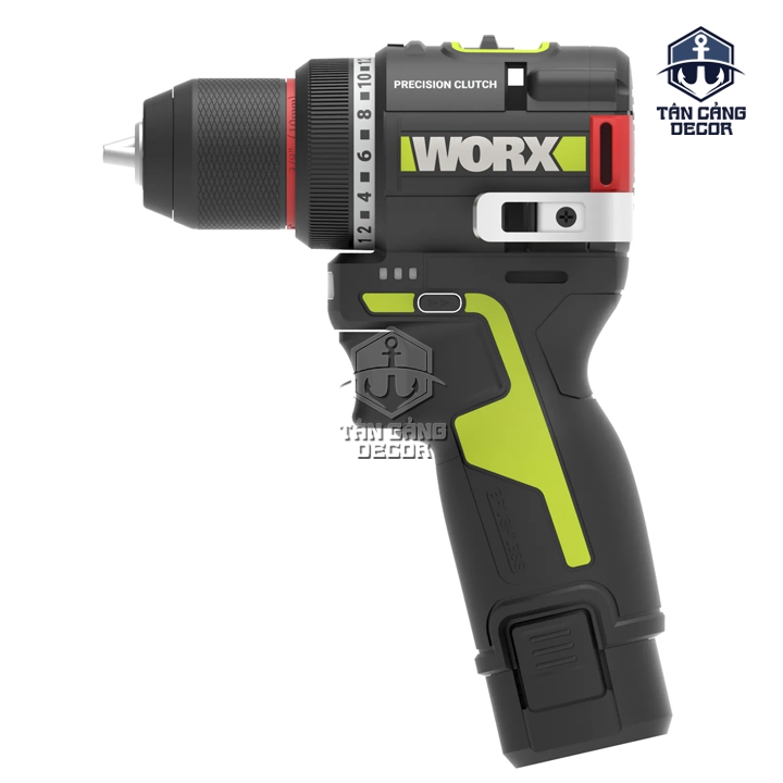 Máy Khoan Dùng Pin 12V Worx WU135 ( Thân Máy ) - Ảnh 3