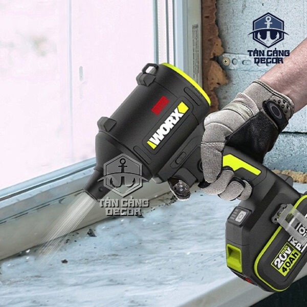 Máy Thổi Phản Lực Dùng Pin 20V Worx WU093 ( Thân Máy ) - Ảnh 4