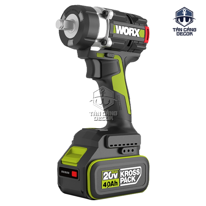 Máy Siết Bu Lông Dùng Pin 20V Worx WU270 1/2 Inches ( Thân Máy ) - Ảnh 3