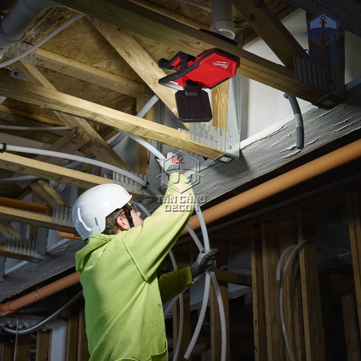 Đèn Pin Dạng Trục Xoay 360 Độ Dùng Pin Milwaukee M18 PAL2 ( Thân Máy ) - Ảnh 10