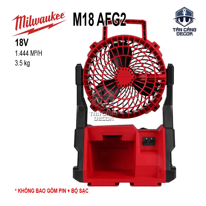 Quạt Dùng Pin Milwaukee M18 AFG2 (Thân Máy)