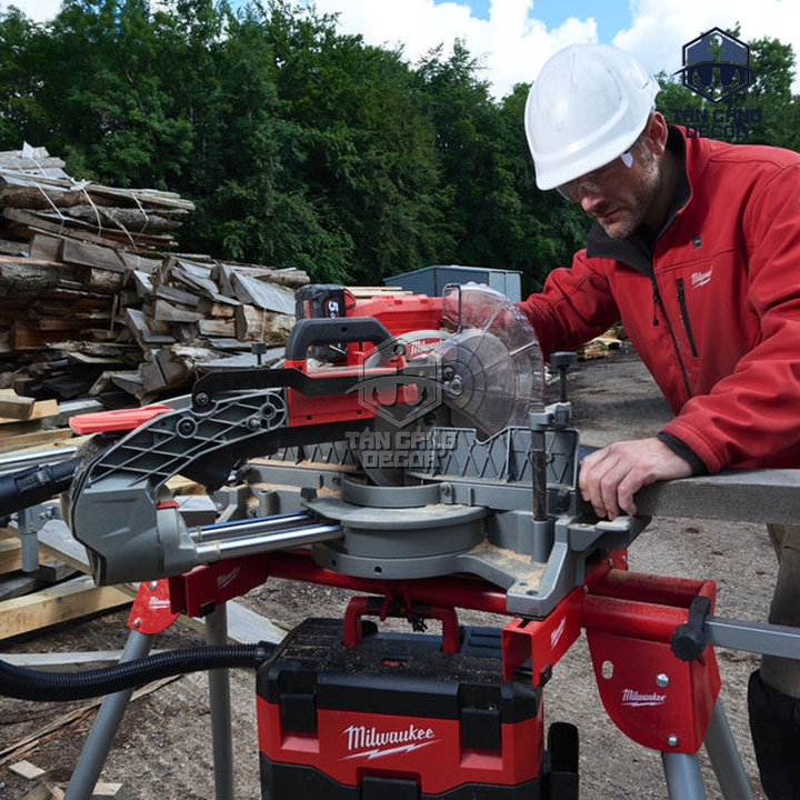 Máy Cắt Góc 254 mm Dùng Pin Milwaukee M18 FMS254-0 ( Thân Máy ) - Ảnh 8