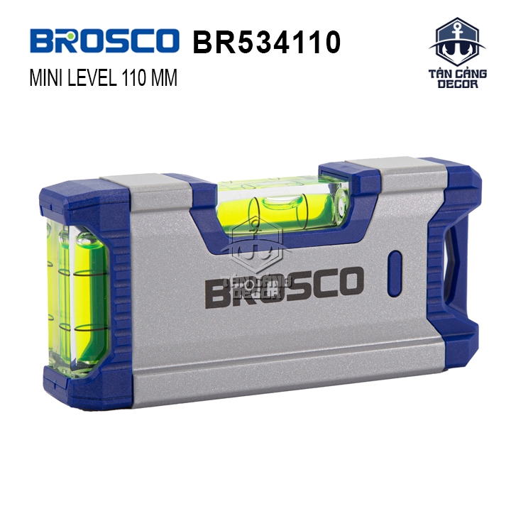 Thước Nivo 2 Vạch Thủy 11 Cm Brosco BR534110 ( Có Nam Châm )