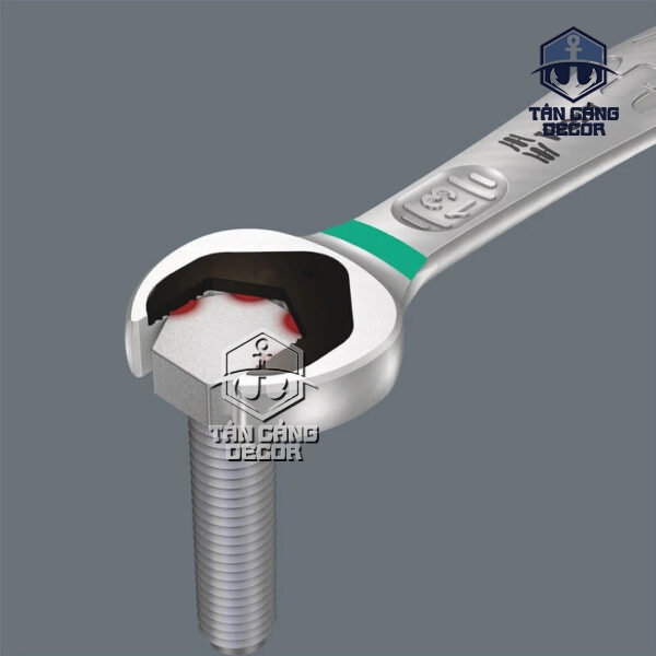 Bộ Cờ Lê 6000 Joker 11 Chi Tiết Vòng Tự Động Wera 05020013001 - Ảnh 3