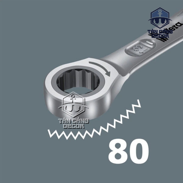 Bộ Cờ Lê 6000 Joker 11 Chi Tiết Vòng Tự Động Wera 05020013001 - Ảnh 4