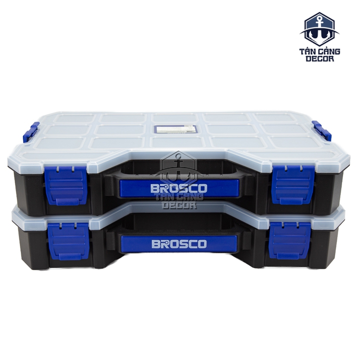 Hộp Đựng Linh Kiện 17 Ngăn Brosco BR720375 - Ảnh 4