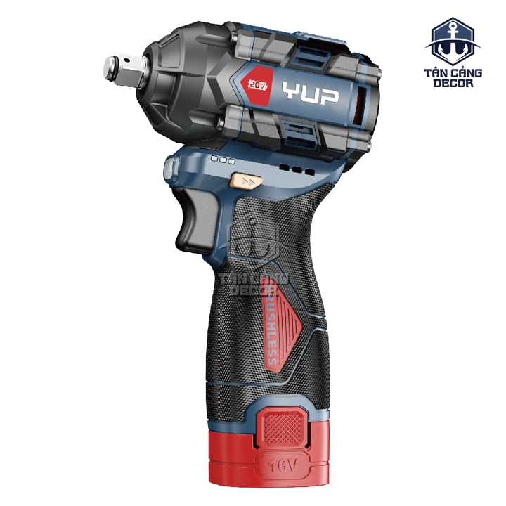 Máy Siết Bu Lông Dùng Pin YUP YP16 W280M (2 Pin + 1 Sạc) - Ảnh 3
