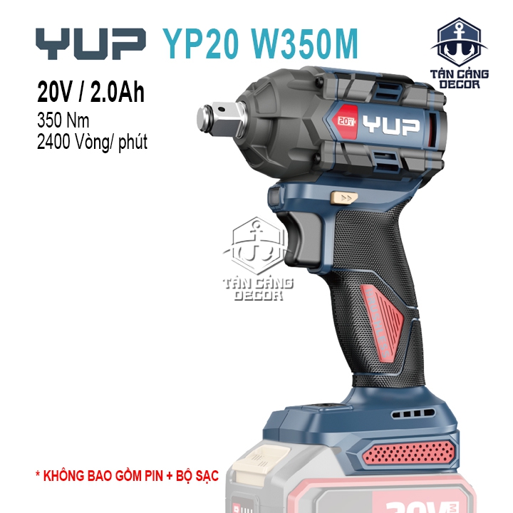 Máy Siết Bu Lông Dùng Pin YUP YP20 W350M Bản 2.0Ah (Thân Máy)