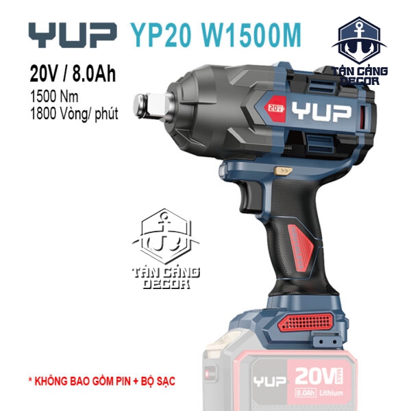 Máy Siết Bu Lông Dùng Pin YUP YP20 W1500M (Thân Máy)