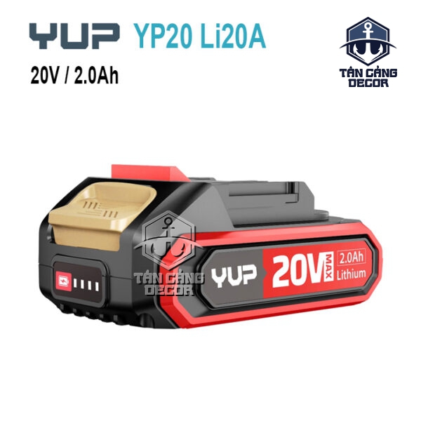 Pin 20V / 2.0Ah YUP YP20 Li20A