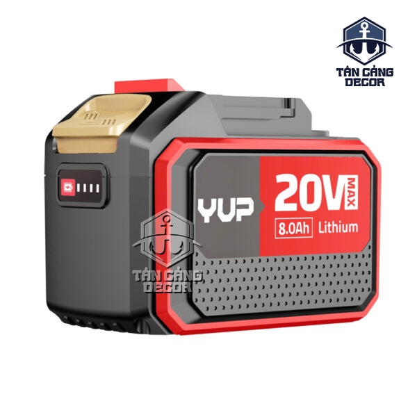 Alternative view of Pin 20V / 8.0Ah YUP YP20 Li80A