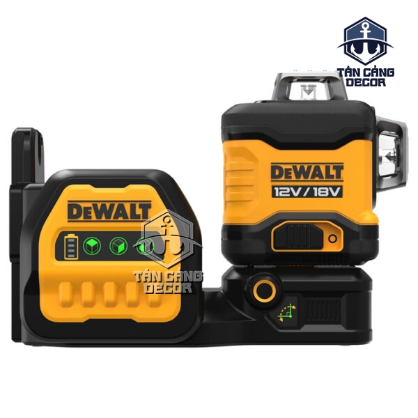 Máy Cân Bằng Lazer 3 Tia Xanh Dùng Pin 12/18V Dewalt DCE089NG18-XJ ( Thân Máy ) - Ảnh 4
