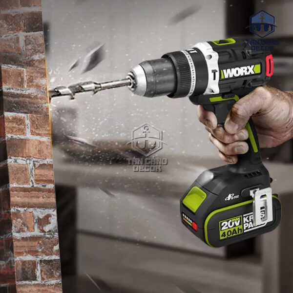 Máy Khoan Động Lực Dùng Pin 20V Worx WU373 ( Thân Máy) - Ảnh 4