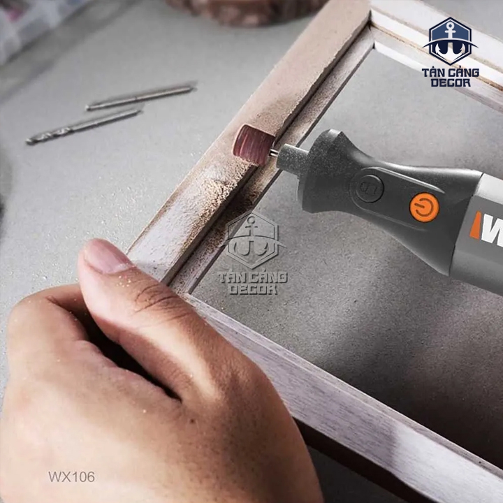Máy Mài Khuôn Dùng Pin 4V Worx WX750 ( Full Phụ Kiện ) - Ảnh 8