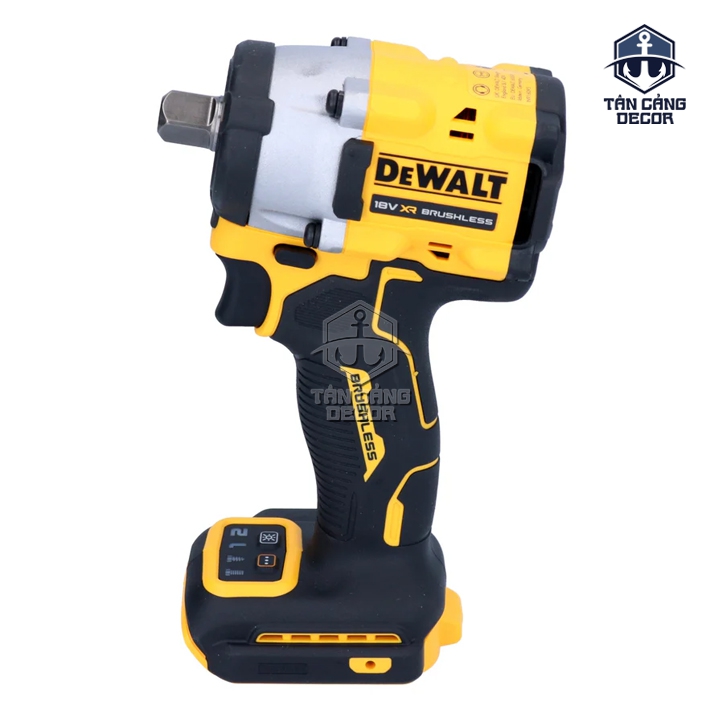 Combo Máy Siết Bu Lông Dùng Pin DeWalt 20V DCF922M2 1/2 Inches ( Thân Máy, 2 Pin 5.0Ah, Sạc , Thùng ) - Ảnh 3