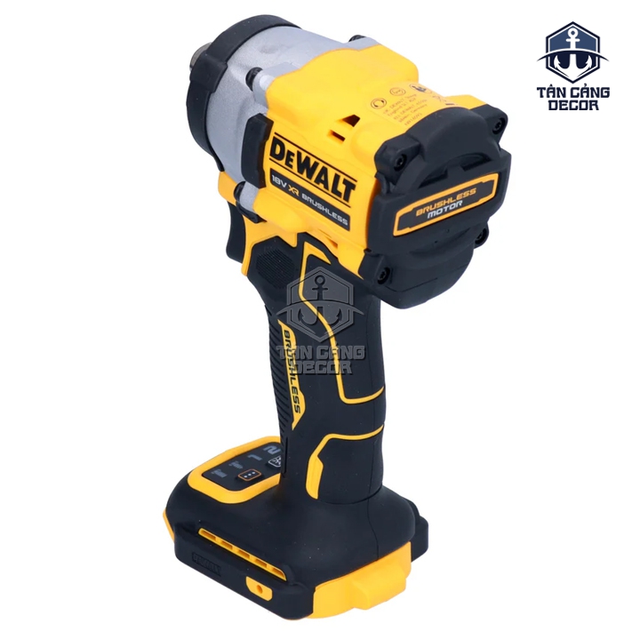 Combo Máy Siết Bu Lông Dùng Pin DeWalt 20V DCF922M2 1/2 Inches ( Thân Máy, 2 Pin 5.0Ah, Sạc , Thùng ) - Ảnh 4