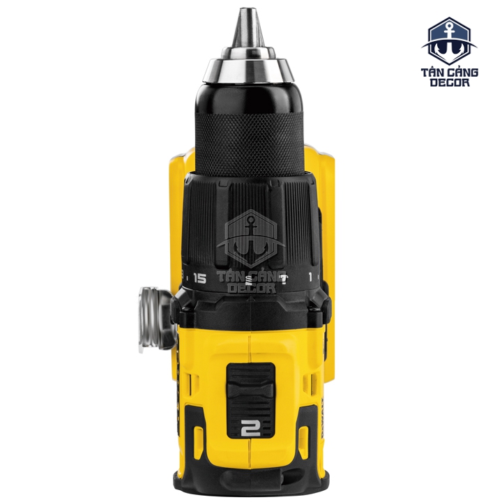 Combo Máy Khoan Động Lực Dùng Pin DeWalt 20V DCD709M2 ( Thân Máy, Thùng Nhựa, 1 Sạc, 2 Pin 5.0 Ah ) - Ảnh 4