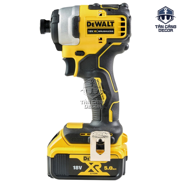 Combo Máy Vặn Vít Dùng Pin DeWalt 20V DCF809M2 ( Thân Máy, Thùng Nhựa, 1 Sạc, 2 Pin 5.0 Ah ) - Ảnh 4