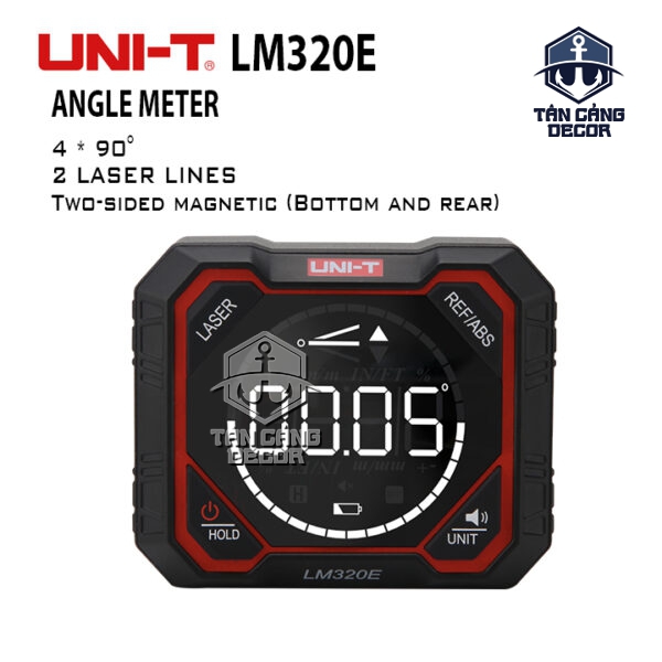 Thước Đo Góc Nghiêng Điện Tử UNI-T LM320E ( Trang Bị 2 Lazer )