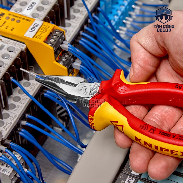 Kìm Đa Năng Mũi Thon 1000V 185 mm Knipex 08 26 185 - Ảnh 7
