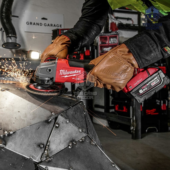 Máy Mài Góc 100 mm Dùng Pin Milwaukee M18 FSAG100XB ( Thân Máy ) - Ảnh 5