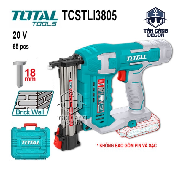 Súng Bắn Đinh Bê Tông ST18 Dùng Pin 20V Total TCSTLI3805 ( Thân Máy )