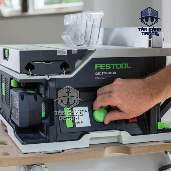 Máy Cưa Bàn Không Dây Festool CSC SYS 50 EB- Basic (576821) - Ảnh 8