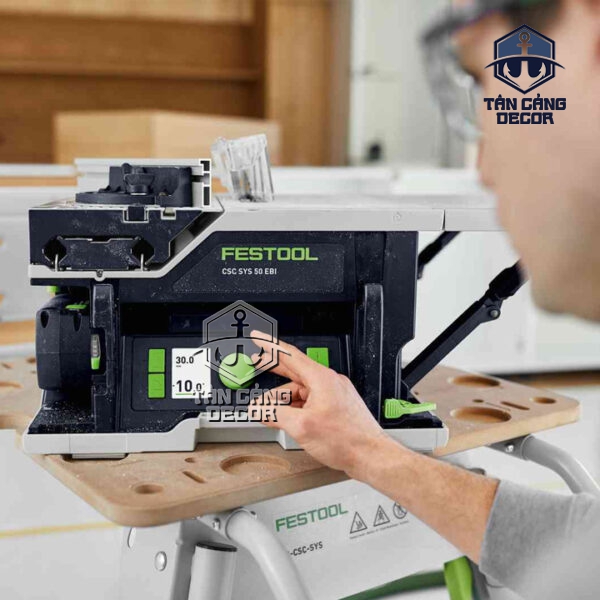 Máy Cưa Bàn Không Dây Festool CSC SYS 50 EB- Basic (576821) - Ảnh 9