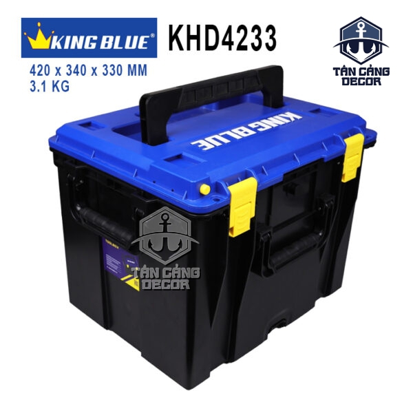 Thùng Đựng Đồ Nghề Chống Nước Kingblue KHD4233 ( Size Lớn )