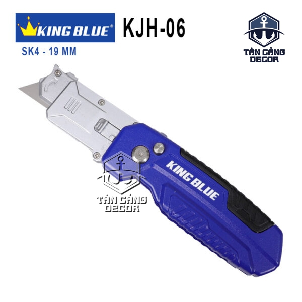 Dao Rọc Cáp Đa Năng Kingblue KJH-06 ( Tay Cầm Thép, Xoay Lưỡi )