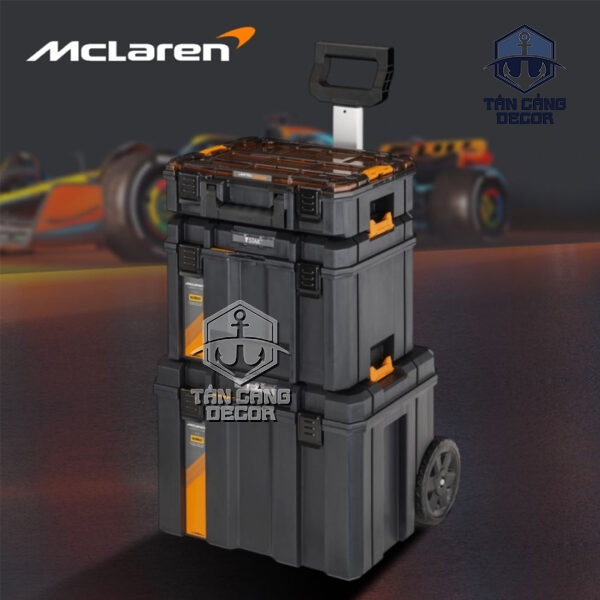 Alternative view of Combo Thùng Đựng Dụng Cụ TSTAK McLaren DeWalt DWST60452-1 Có Xe Kéo ( Bản Giới Hạn )