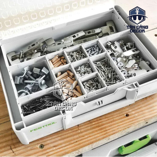 Hộp Đựng Dụng Cụ Festool Systainer³ SYS3 ORG M 89 22xESB (204853) - Ảnh 3
