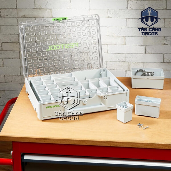 Hộp Đựng Dụng Cụ Festool Systainer³ SYS3 ORG M 89 22xESB (204853) - Ảnh 6