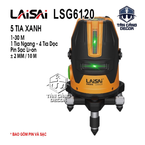 Máy Cân Bằng Lazer 5 Tia Xanh Laisai LSG6120