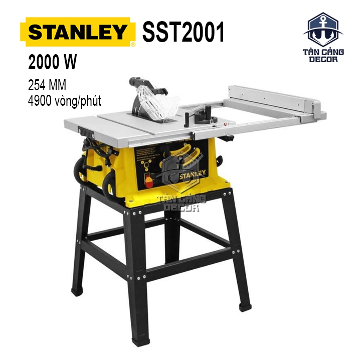 Máy Cưa Bàn Stanley SST2001 2000W ( Phiên Bản Mới - Công Suất Lớn, Khởi Động Mềm )