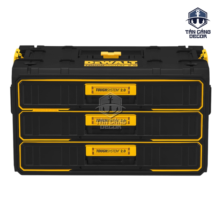 Thùng Đựng Đồ Nghề 3 Ngăn Kéo DeWalt DWST08330-1 ToughSystem 2.0 Chuẩn IP65 - Ảnh 2