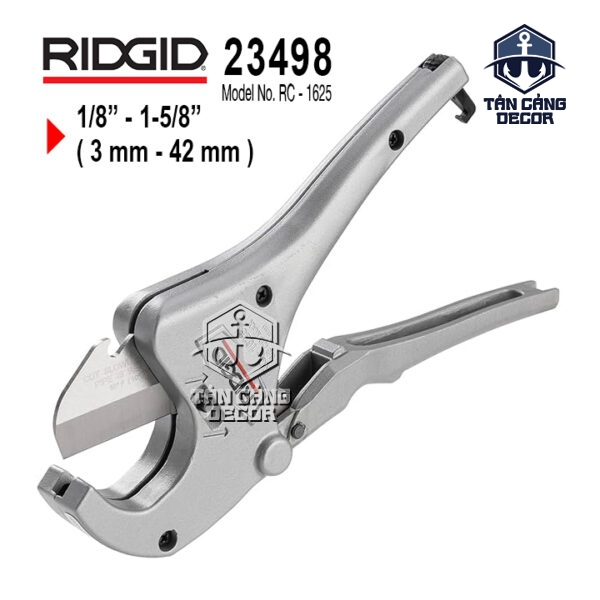 Dao Cắt Ống Nhựa PVC 42 mm Ridgid 23498 ( Tay Cầm Hợp Kim Nhôm )
