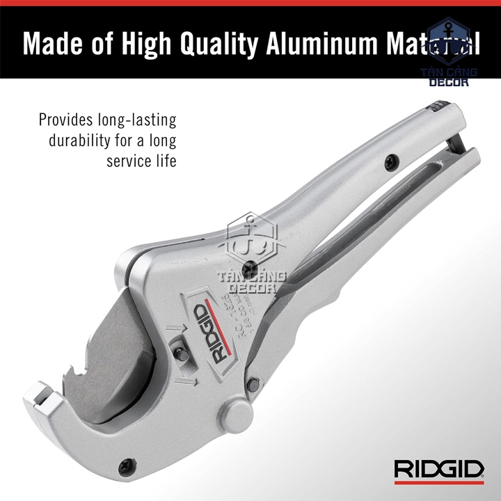 Dao Cắt Ống Nhựa PVC 42 mm Ridgid 23498 ( Tay Cầm Hợp Kim Nhôm ) - Ảnh 5