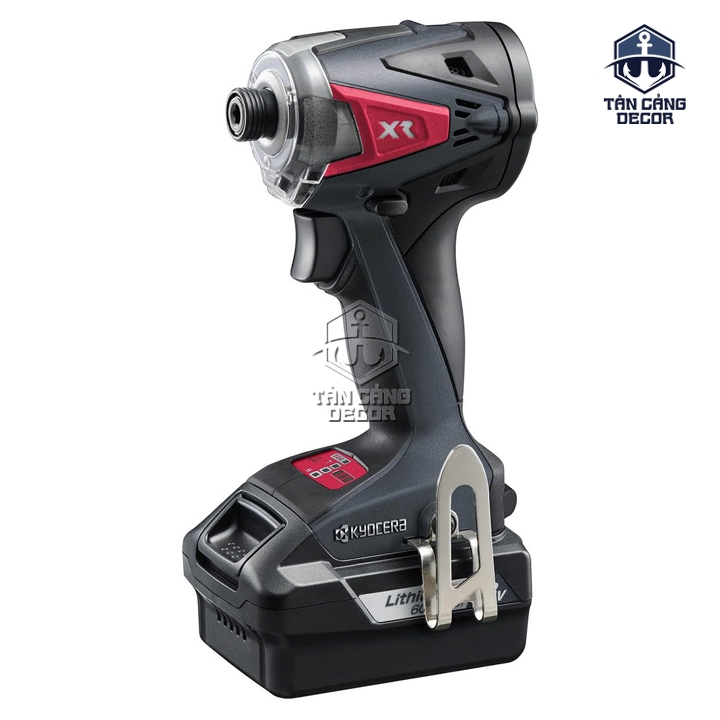 Combo Máy Vặn Vít Dùng Pin 20V Kyocera DID10XR ( Thân Máy, Thùng Nhựa, 1 Sạc, 12 Pin 5.0 Ah,1 Pin 1.5Ah ) - Ảnh 3