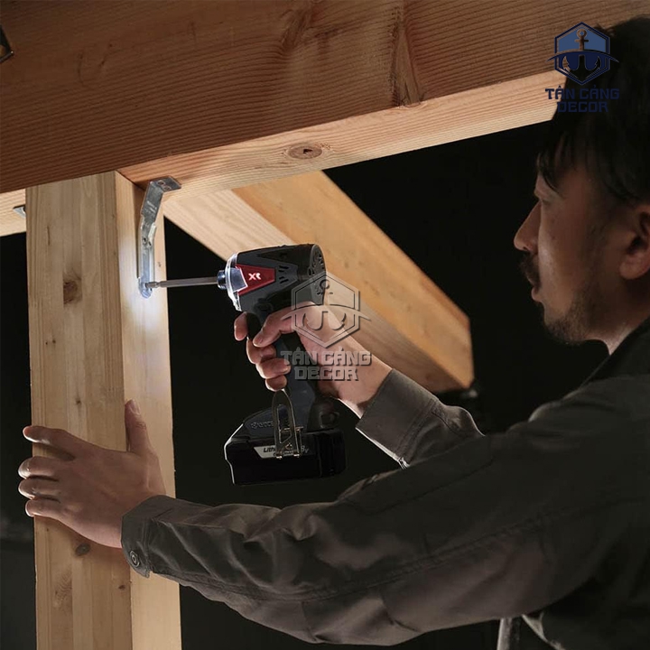 Combo Máy Vặn Vít Dùng Pin 20V Kyocera DID10XR ( Thân Máy, Thùng Nhựa, 1 Sạc, 12 Pin 5.0 Ah,1 Pin 1.5Ah ) - Ảnh 4