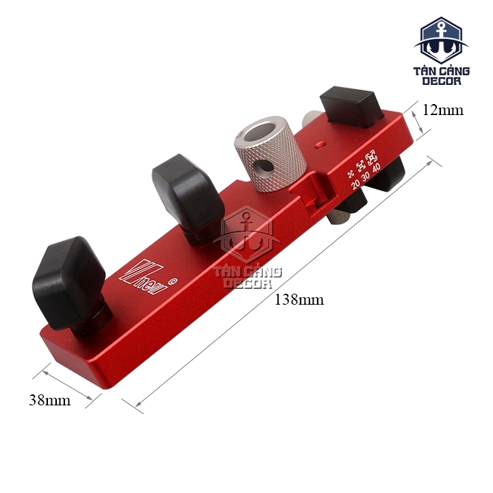 Bộ Cử Khoan Lỗ Nhôm 203040 Wnew - Ảnh 2