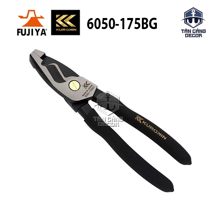Kìm cắt cáp Kurokin 6050-175BG – FUJIYA Nhật Bản