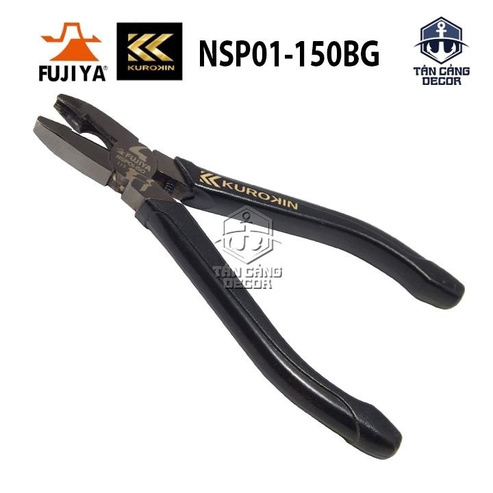 Kìm vặn ốc Kurokin NSP01-150BG – FUJIYA Nhật Bản