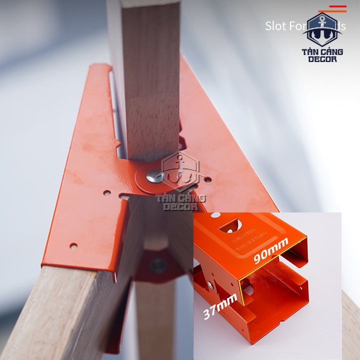 Bộ Khung Đỡ Chân Ngựa Làm Bàn Thao Tác – Bộ 2 Cái (Sawhorse Bracket) - Ảnh 2
