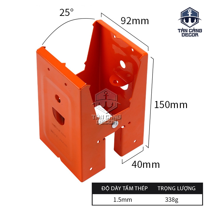 Bộ Khung Đỡ Chân Ngựa Làm Bàn Thao Tác – Bộ 2 Cái (Sawhorse Bracket) - Ảnh 3